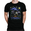 I Live in a Van Gogh - Mens Premium T-Shirts RIPT Apparel Small / Black