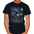I Live in a Van Gogh - Mens T-Shirts RIPT Apparel Small / Black