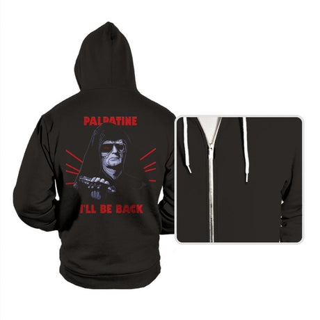 I'll Be Back - Hoodies Hoodies RIPT Apparel Small / Black