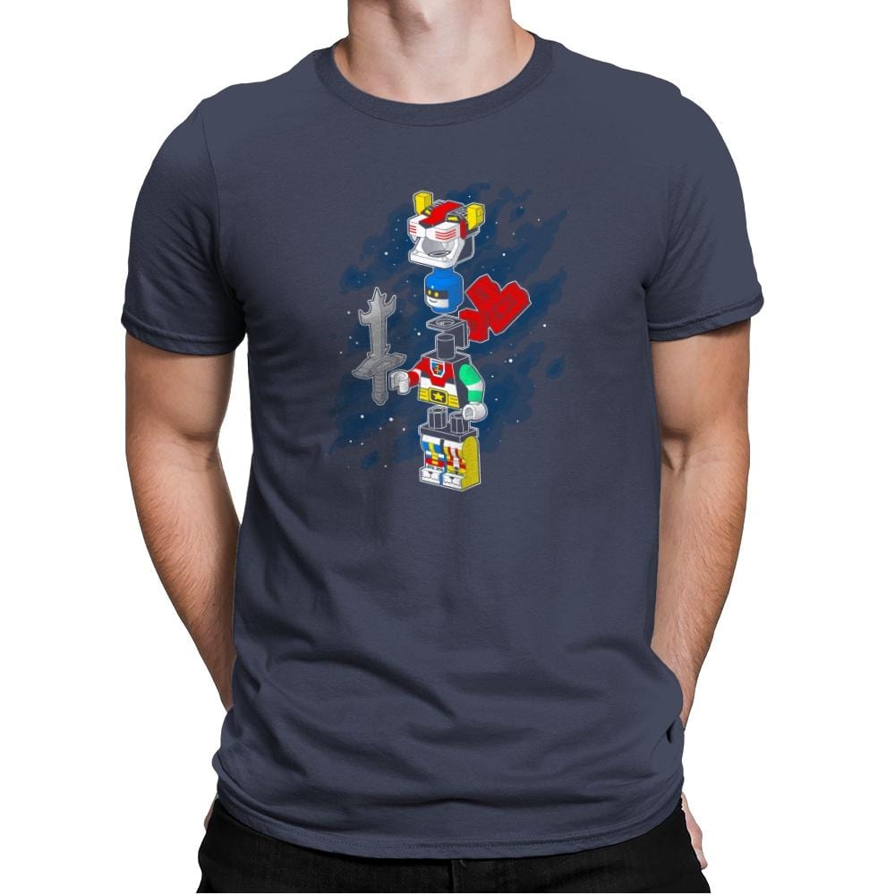 I'll Build The Head Exclusive - Mens Premium T-Shirts RIPT Apparel Small / Indigo