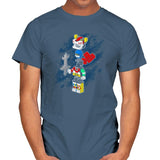 I'll Build The Head Exclusive - Mens T-Shirts RIPT Apparel Small / Indigo Blue