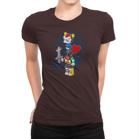 I'll Build The Head Exclusive - Womens Premium T-Shirts RIPT Apparel Small / Dark Chocolate