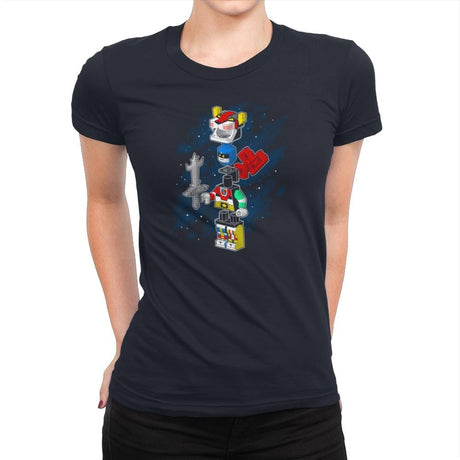 I'll Build The Head Exclusive - Womens Premium T-Shirts RIPT Apparel Small / Midnight Navy