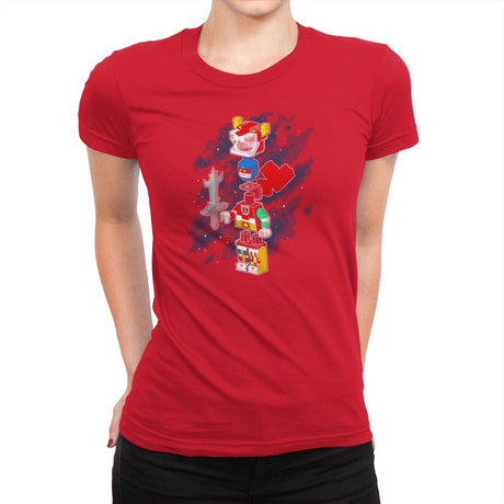 I'll Build The Head Exclusive - Womens Premium T-Shirts RIPT Apparel Small / Red