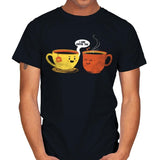 I Love Coffee Too - Mens T-Shirts RIPT Apparel Small / Black