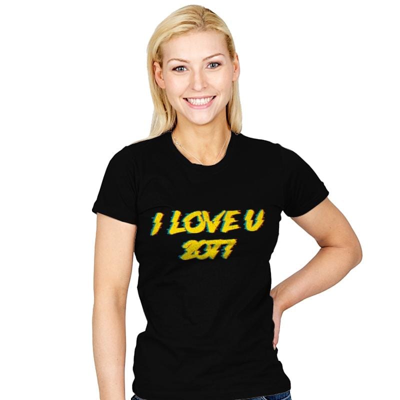 I Love Future - Womens T-Shirts RIPT Apparel