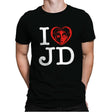 I Love JD - Mens Premium T-Shirts RIPT Apparel Small / Black