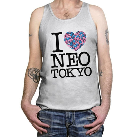I Love Neo Tokyo - Tanktop Tanktop RIPT Apparel