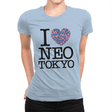 I Love Neo Tokyo - Womens Premium T-Shirts RIPT Apparel Small / Cancun