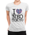 I Love Neo Tokyo - Womens Premium T-Shirts RIPT Apparel Small / White