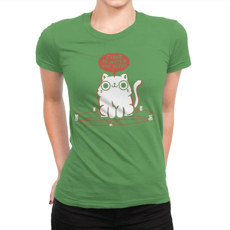 I Love To Watch You Sleep - Womens Premium T-Shirts RIPT Apparel Small / Kelly