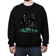 I'm back. I'm going to pass - Crew Neck Sweatshirt Crew Neck Sweatshirt RIPT Apparel Small / Black