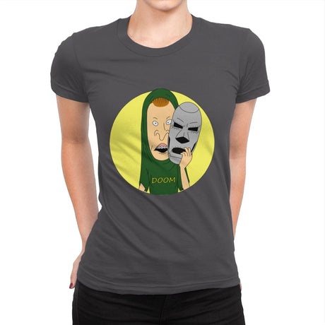 I'm Doom - Womens Premium T-Shirts RIPT Apparel Small / Heavy Metal