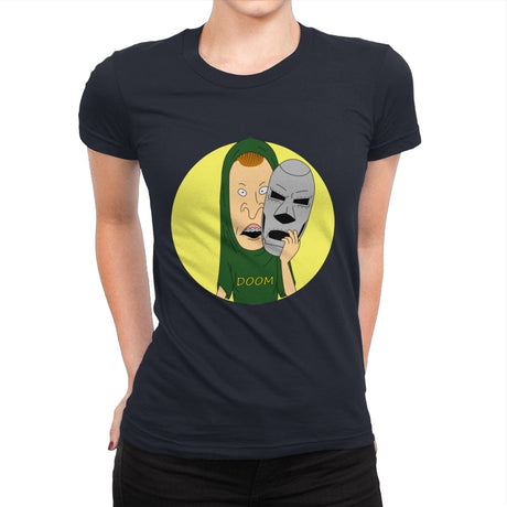 I'm Doom - Womens Premium T-Shirts RIPT Apparel Small / Midnight Navy