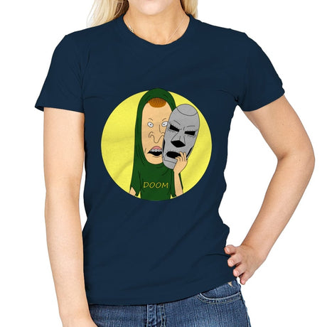 I'm Doom - Womens T-Shirts RIPT Apparel Small / Navy