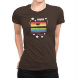 I'm Equal - Pride - Womens Premium T-Shirts RIPT Apparel Small / Dark Chocolate