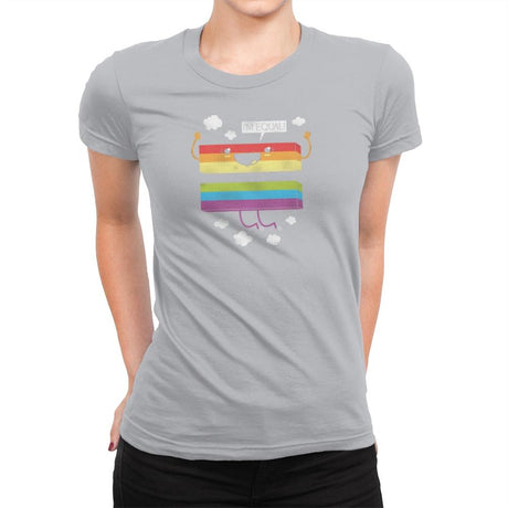 I'm Equal - Pride - Womens Premium T-Shirts RIPT Apparel Small / Heather Grey