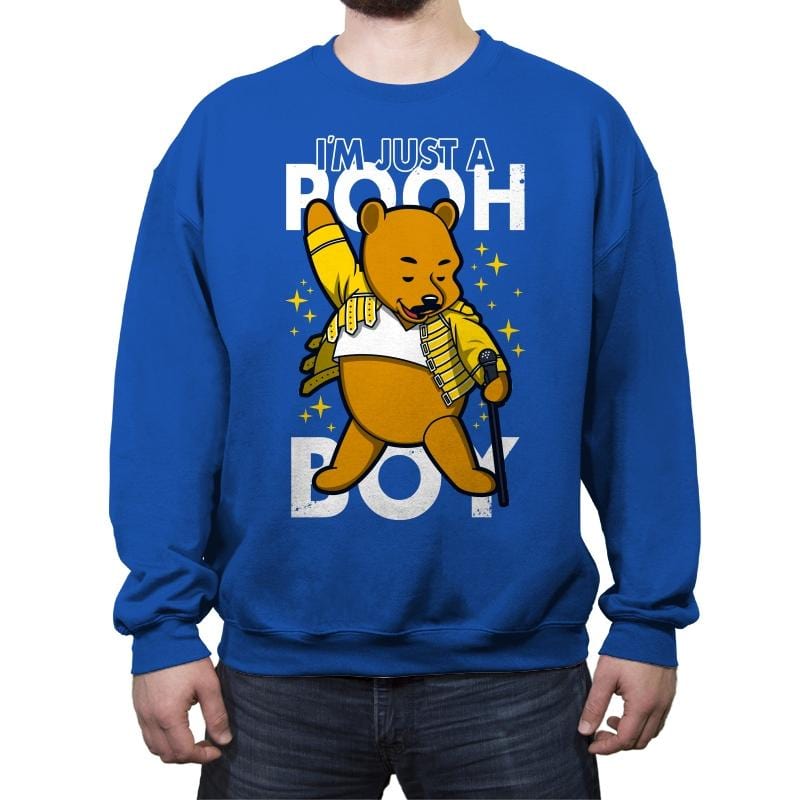I'm just a pooh boy - Crew Neck Sweatshirt Crew Neck Sweatshirt RIPT Apparel