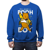 I'm just a pooh boy - Crew Neck Sweatshirt Crew Neck Sweatshirt RIPT Apparel Small / Royal
