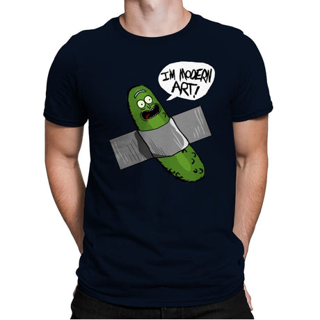 I'm Modern Art - Mens Premium T-Shirts RIPT Apparel Small / Midnight Navy