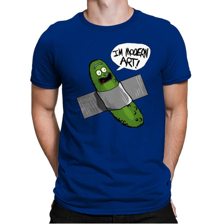 I'm Modern Art - Mens Premium T-Shirts RIPT Apparel Small / Royal