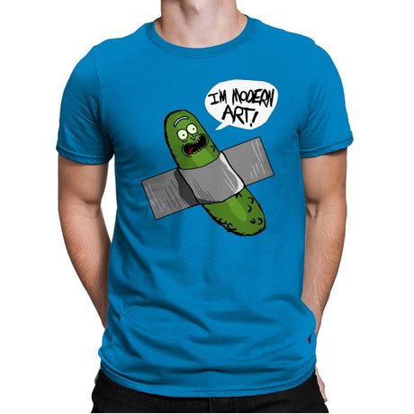 I'm Modern Art - Mens Premium T-Shirts RIPT Apparel Small / Turqouise