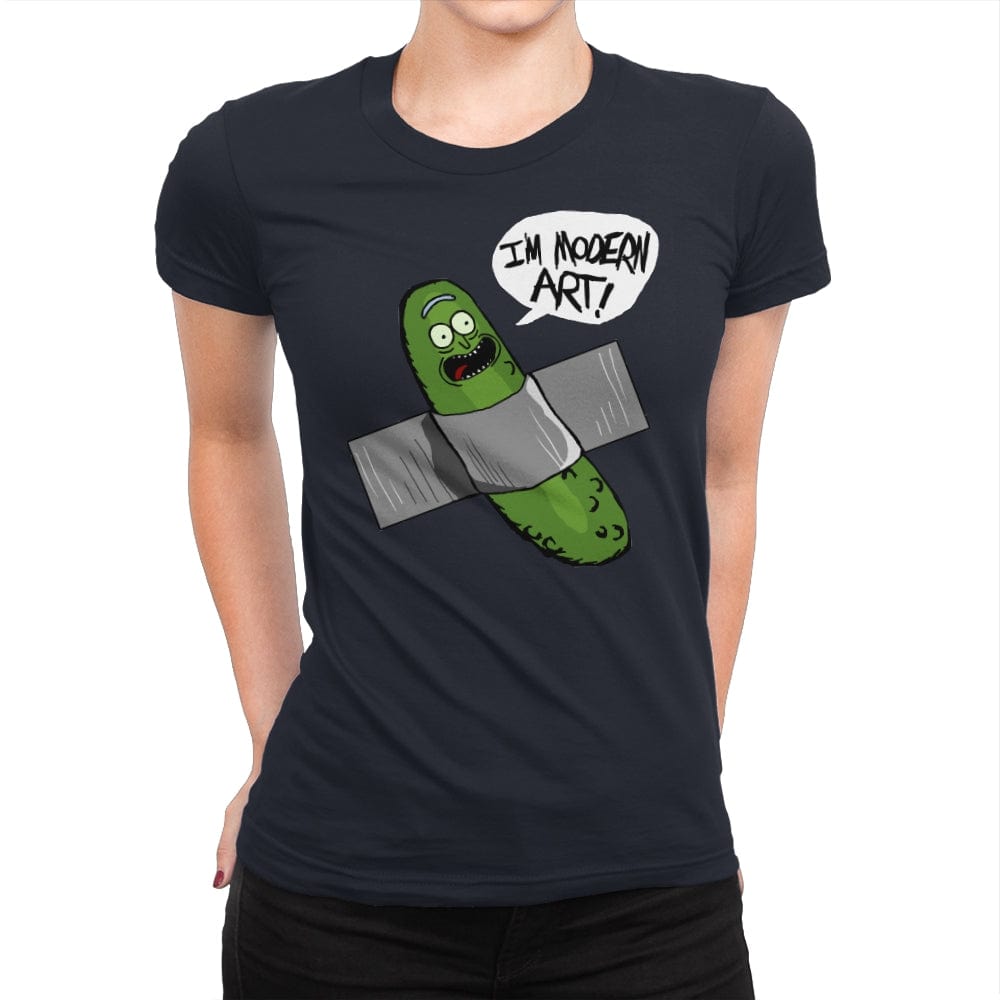 I'm Modern Art - Womens Premium T-Shirts RIPT Apparel Small / Midnight Navy