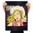 I'm not just a Pretty Doll - Prints Posters RIPT Apparel 18x24 / Black