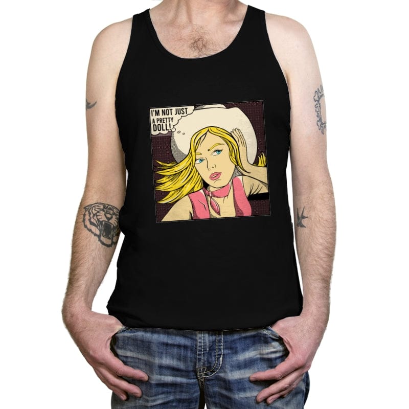 I'm not just a Pretty Doll - Tanktop Tanktop RIPT Apparel X-Small / Black