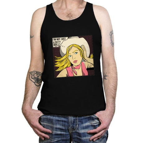 I'm not just a Pretty Doll - Tanktop Tanktop RIPT Apparel X-Small / Black