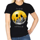 I'm Not Ok, And That's Ok - Womens T-Shirts RIPT Apparel Small / Black