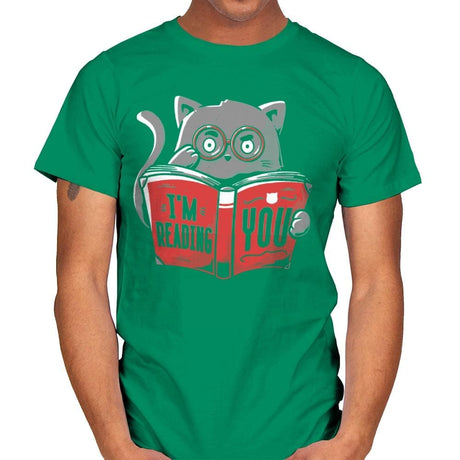 I'm Reading You - Mens T-Shirts RIPT Apparel Small / Kelly