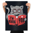 I'm Reading You - Prints Posters RIPT Apparel 18x24 / Black