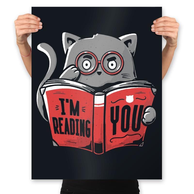 I'm Reading You - Prints Posters RIPT Apparel 18x24 / Black
