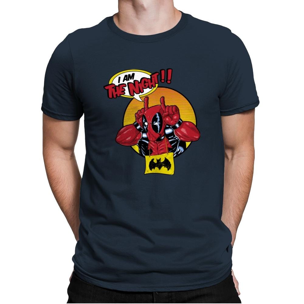 I'M THE NIGHT! - Best Seller - Mens Premium T-Shirts RIPT Apparel Small / Indigo