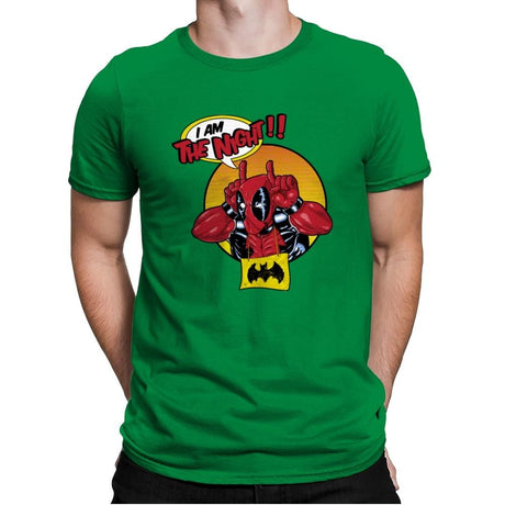 I'M THE NIGHT! - Best Seller - Mens Premium T-Shirts RIPT Apparel Small / Kelly Green