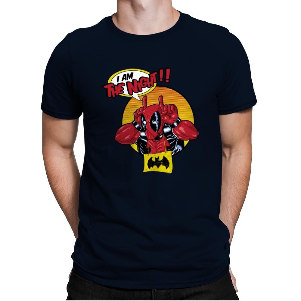 I'M THE NIGHT! - Best Seller - Mens Premium T-Shirts RIPT Apparel Small / Midnight Navy