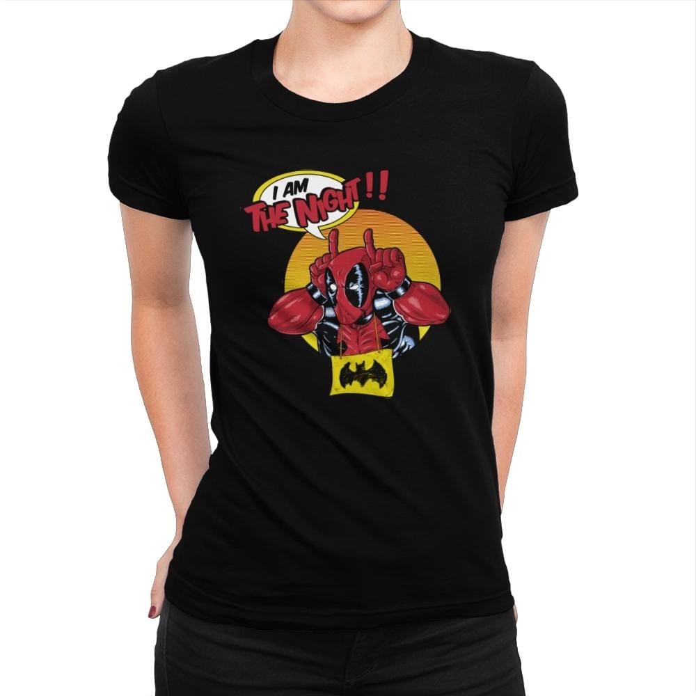 I'M THE NIGHT! - Best Seller - Womens Premium T-Shirts RIPT Apparel Small / Indigo
