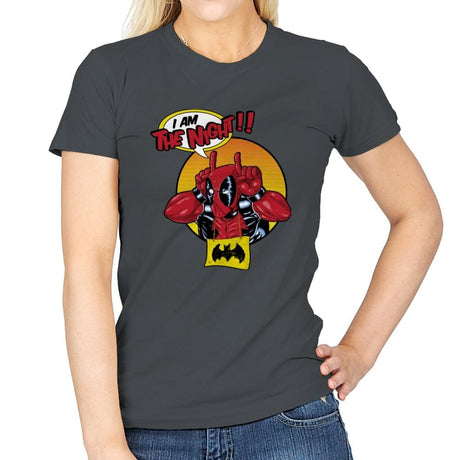 I'M THE NIGHT! - Best Seller - Womens T-Shirts RIPT Apparel Small / Charcoal