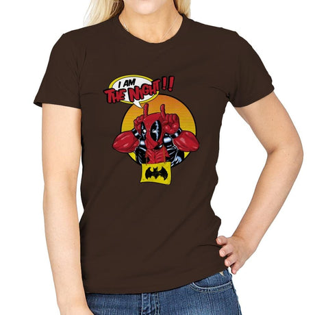 I'M THE NIGHT! - Best Seller - Womens T-Shirts RIPT Apparel Small / Dark Chocolate