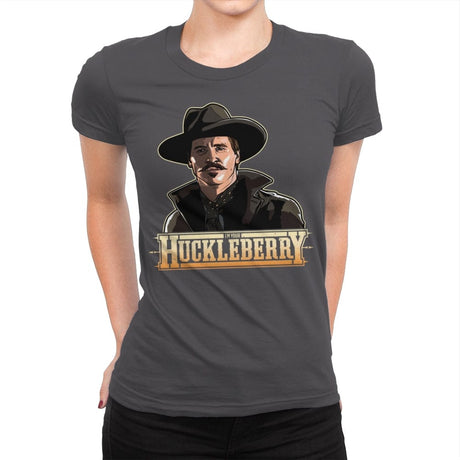 I'm Your Huckleberry - Womens Premium T-Shirts RIPT Apparel Small / Heavy Metal