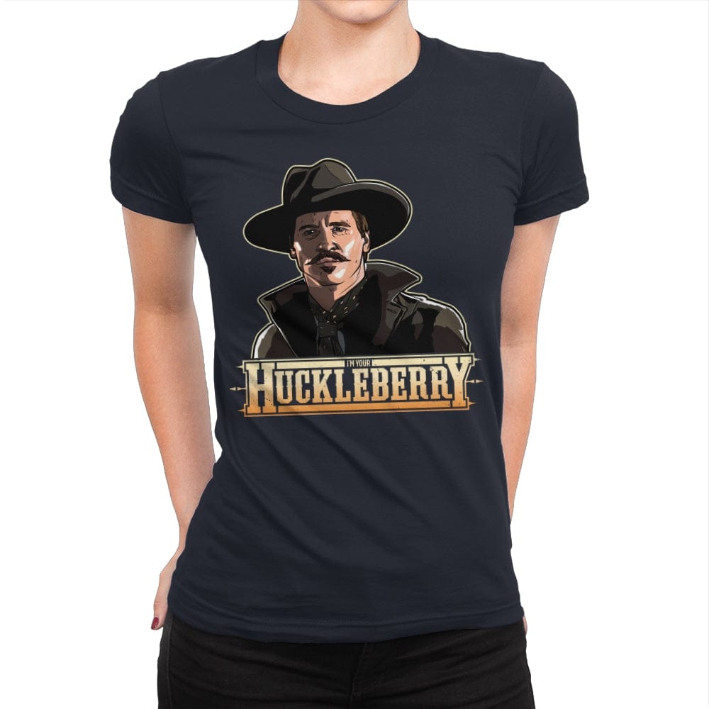 I'm Your Huckleberry - Womens Premium T-Shirts RIPT Apparel Small / Midnight Navy