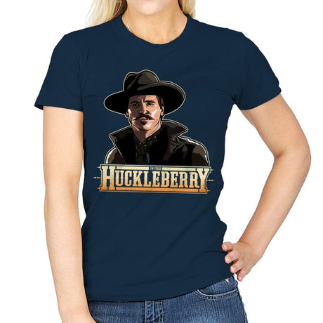 I'm Your Huckleberry - Womens T-Shirts RIPT Apparel Small / Navy