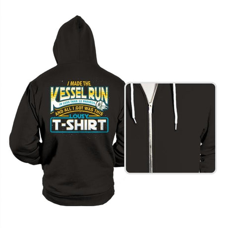 I Made the Kessel Run - Hoodies Hoodies RIPT Apparel Small / Black