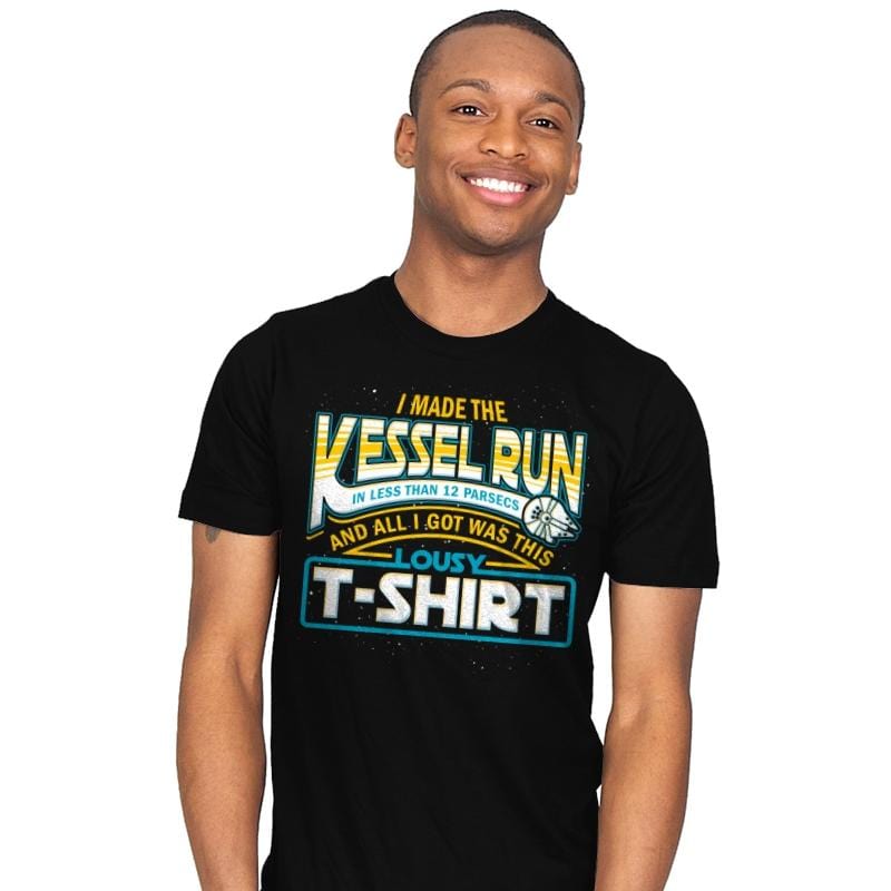 I Made the Kessel Run - Mens T-Shirts RIPT Apparel Small / Black