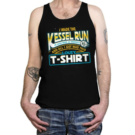I Made the Kessel Run - Tanktop Tanktop RIPT Apparel X-Small / Black