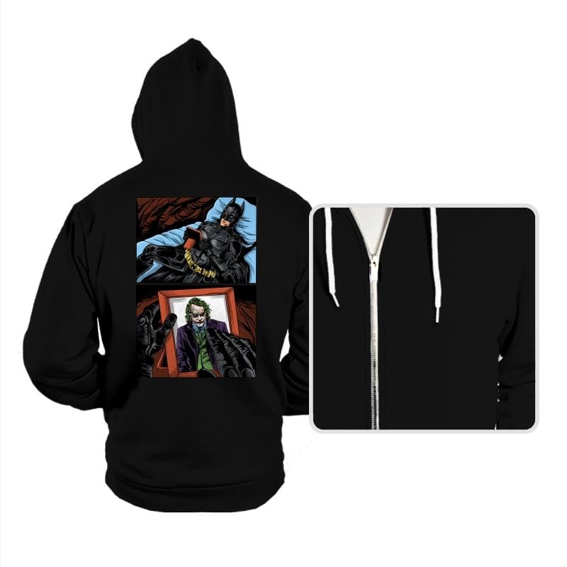 I Miss You, Dear Enemy - Hoodies Hoodies RIPT Apparel Small / Black