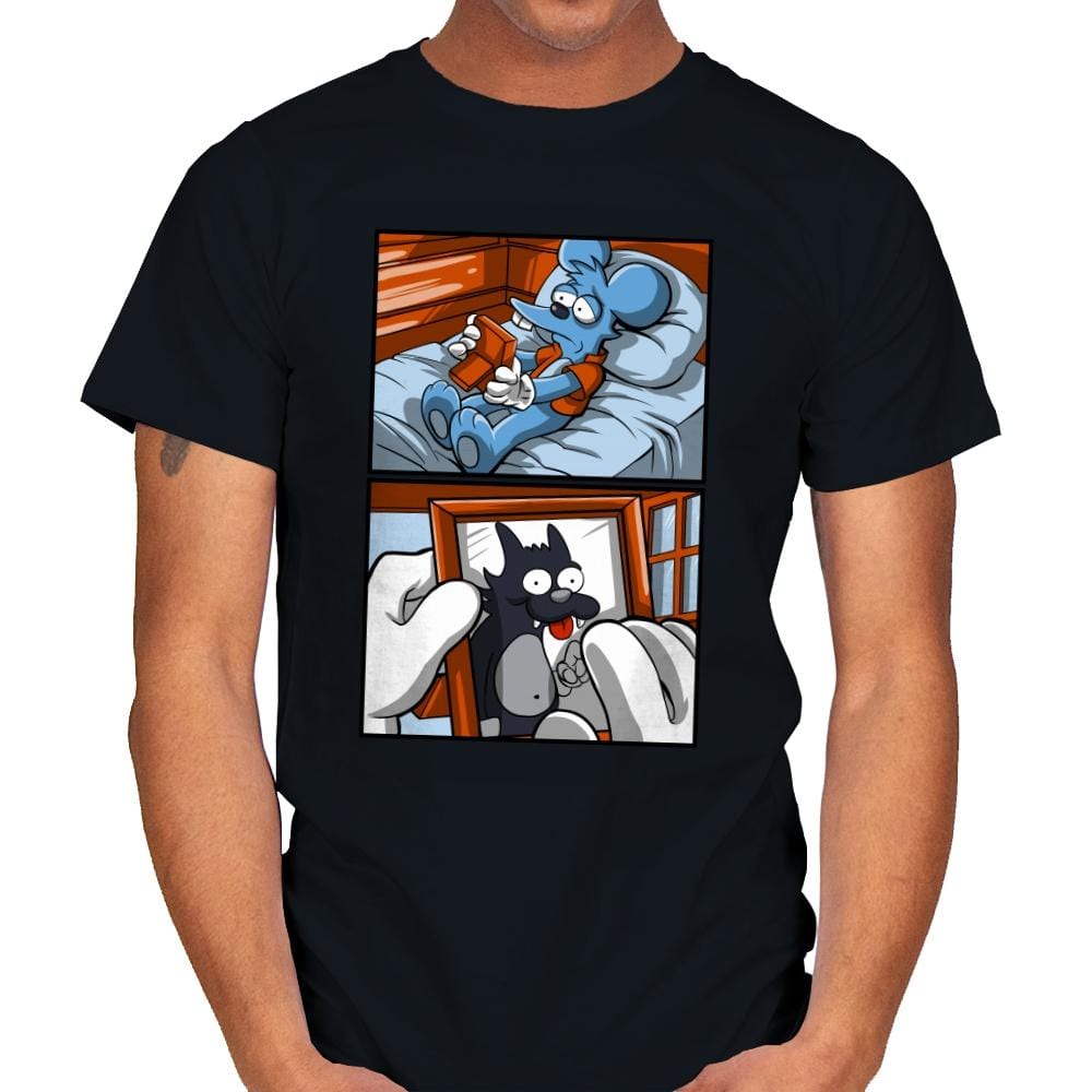 I miss you, Friend - Mens T-Shirts RIPT Apparel Small / Black