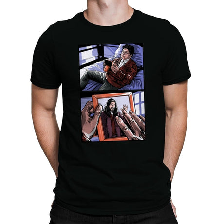 I Miss You, Master - Mens Premium T-Shirts RIPT Apparel Small / Black