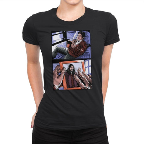 I Miss You, Master - Womens Premium T-Shirts RIPT Apparel Small / Black